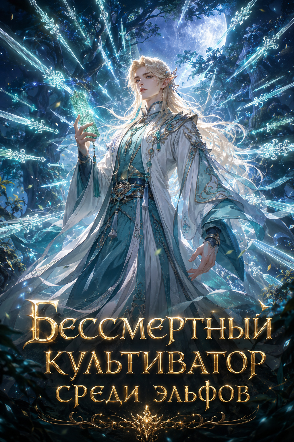 Обложка «Бессмертный культиватор среди эльфов»