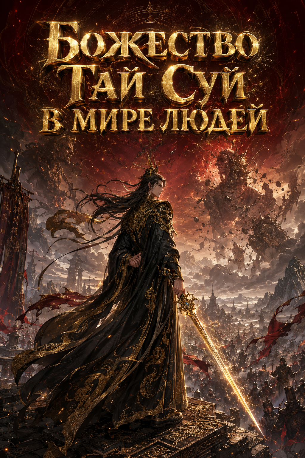 Обложка «Божество Тай Суй в мире людей»