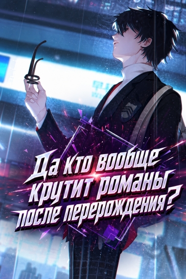 Обложка «Да кто вообще крутит романы после перерождения?»
