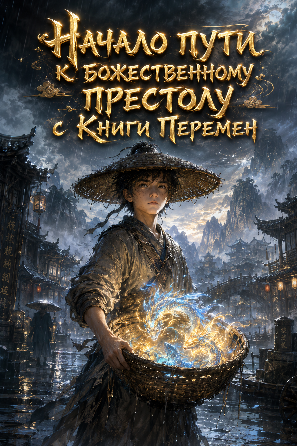 Обложка «Начало пути к божественному престолу с Книги Перемен»