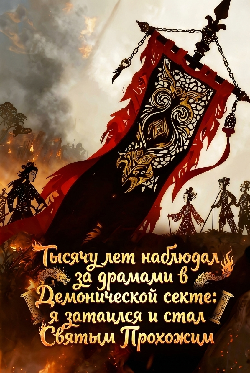 Обложка «Тысячу лет наблюдал за драмами в Демонической секте: я затаился и стал Святым Прохожим»