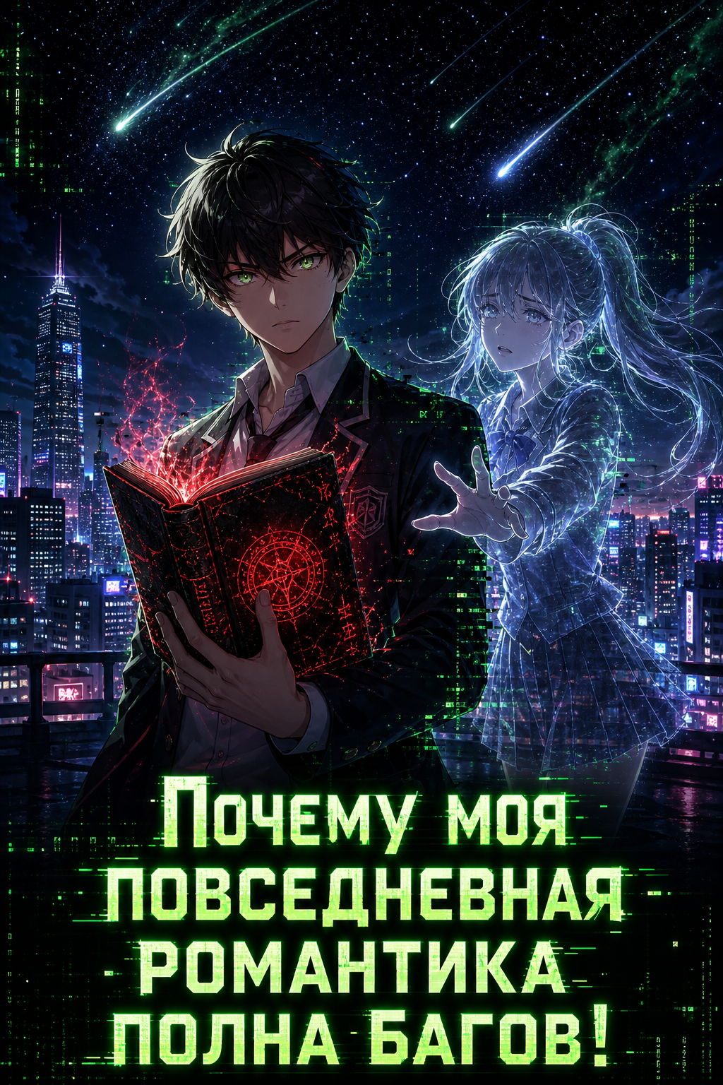 Обложка «Почему моя повседневная романтика полна багов!»