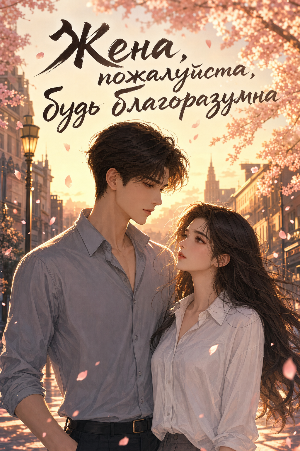 Обложка «Жена, пожалуйста, будь благоразумна»