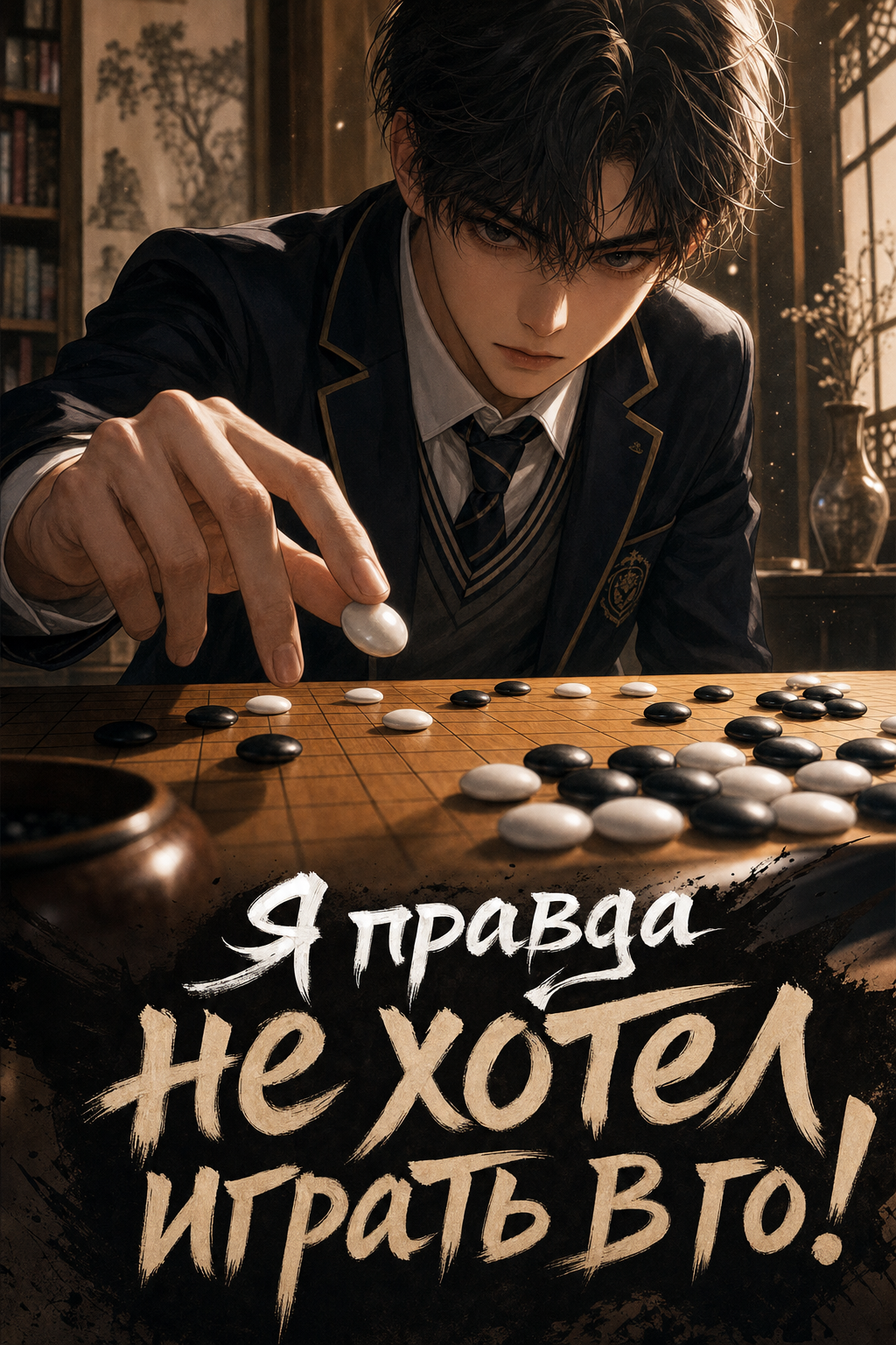 Обложка «Я правда не хотел играть в го!»