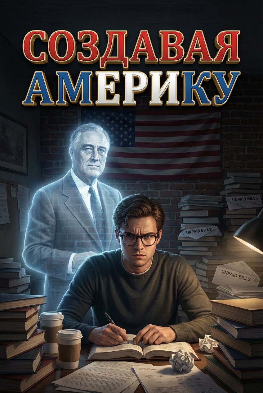 Обложка «Создавая Америку: Мой руководитель кампании — Рузвельт»