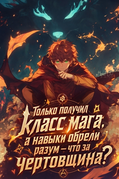 Обложка «Только получил класс мага, а навыки обрели разум — что за чертовщина?»
