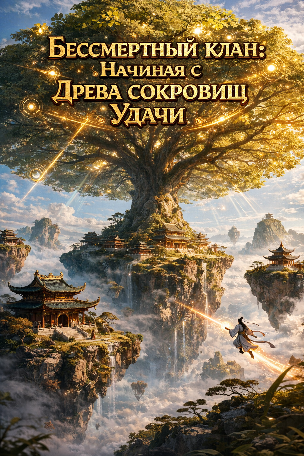 Обложка «Бессмертный клан: Начиная с Древа сокровищ Удачи»