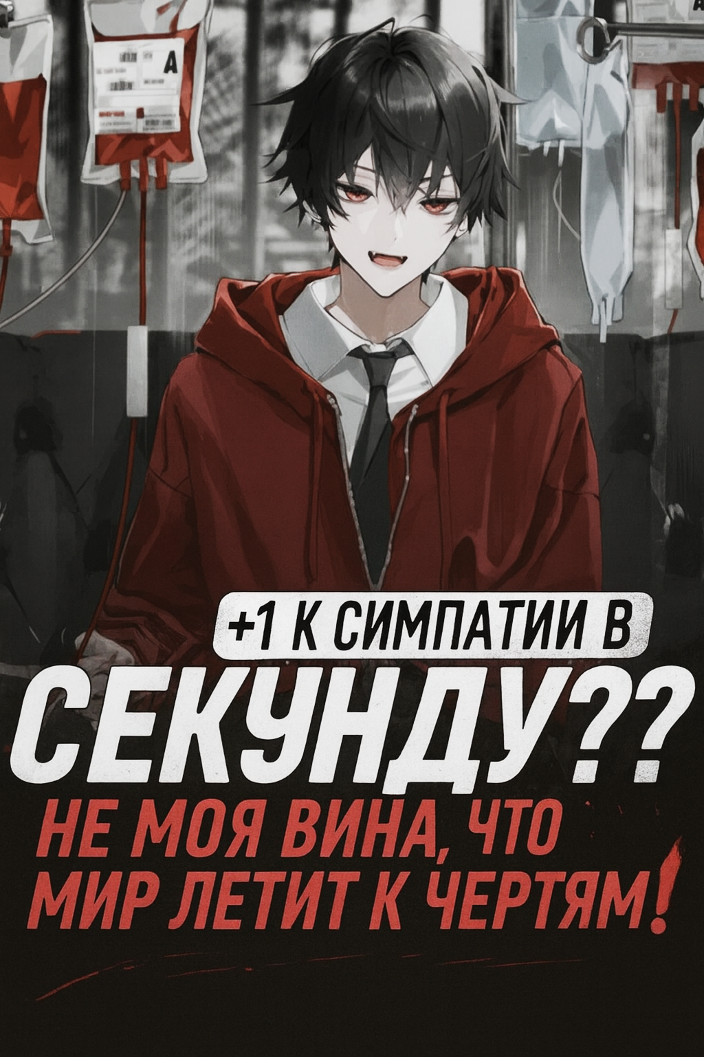 Обложка «+1 к симпатии в секунду? Не моя вина, что мир летит к чертям!»