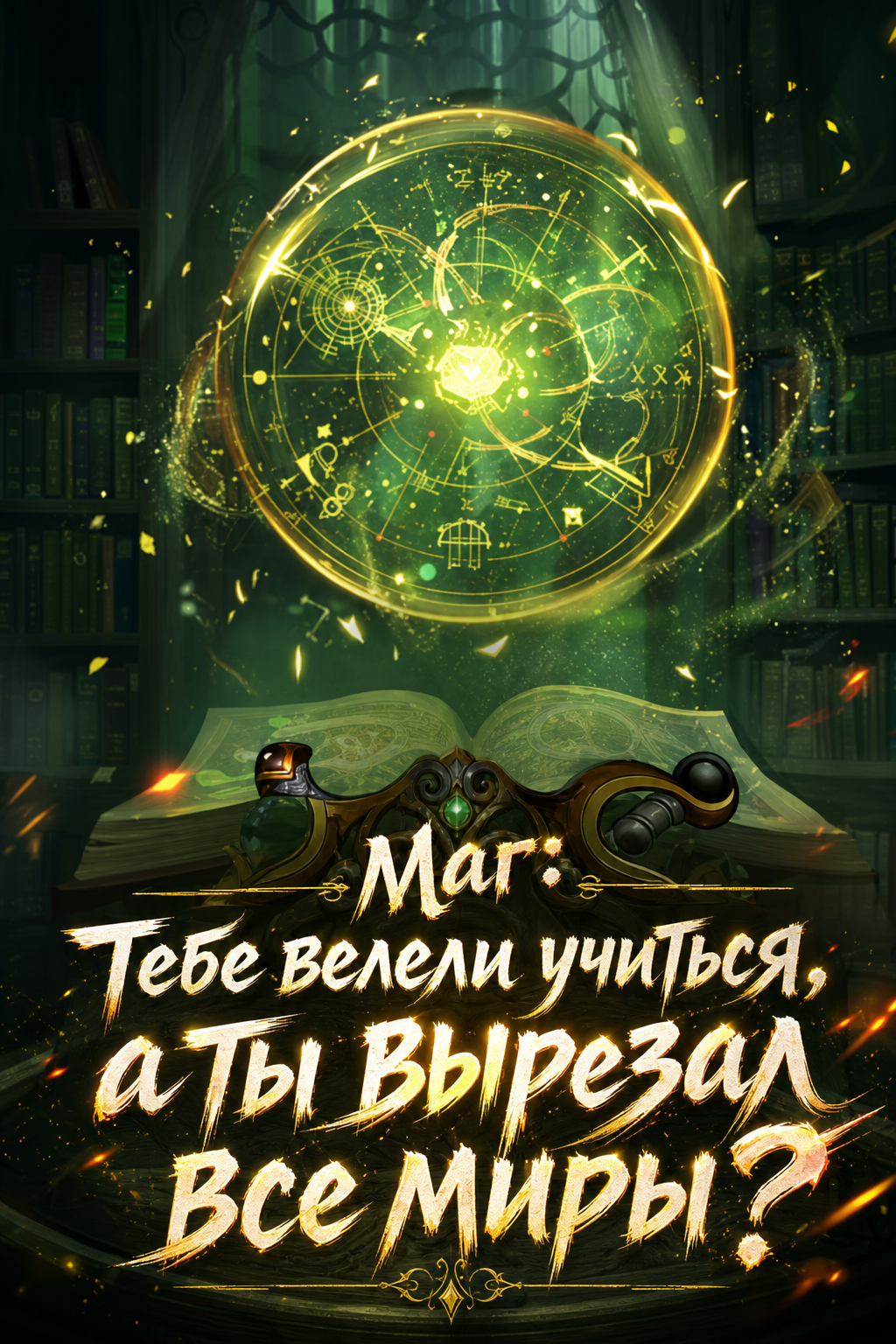 Обложка «Маг: Тебе велели учиться, а ты вырезал все миры?»
