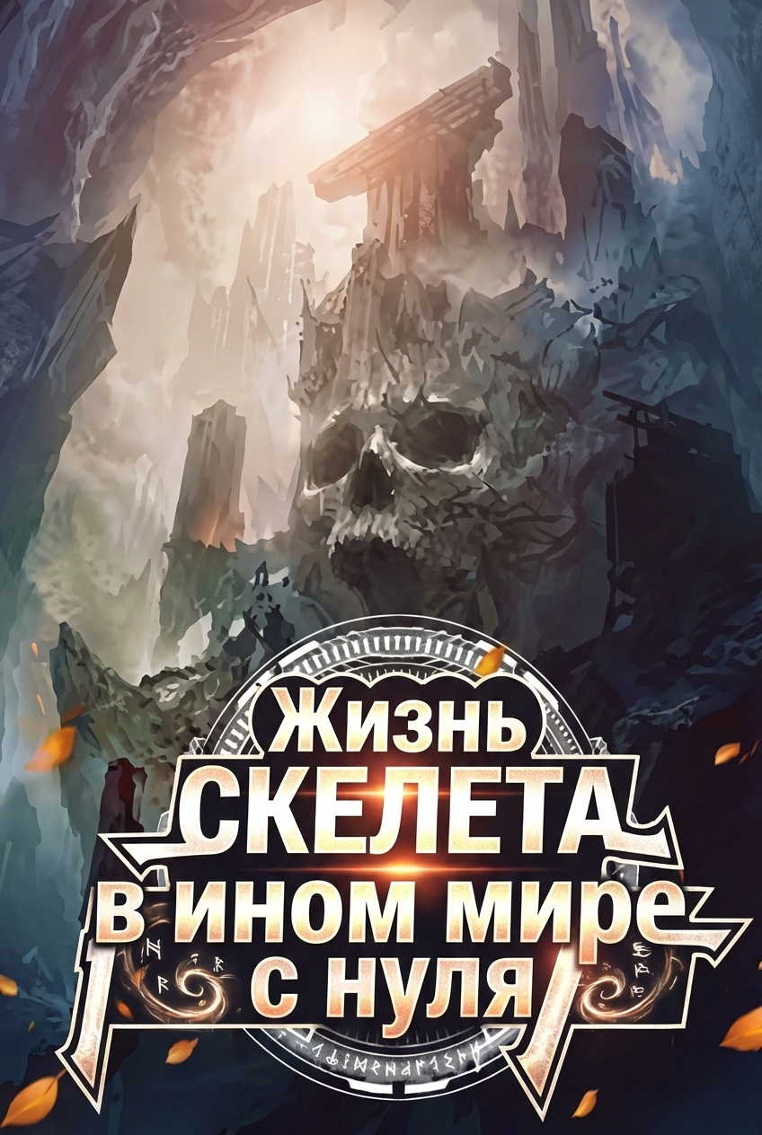 Обложка «Жизнь скелета в ином мире с нуля»