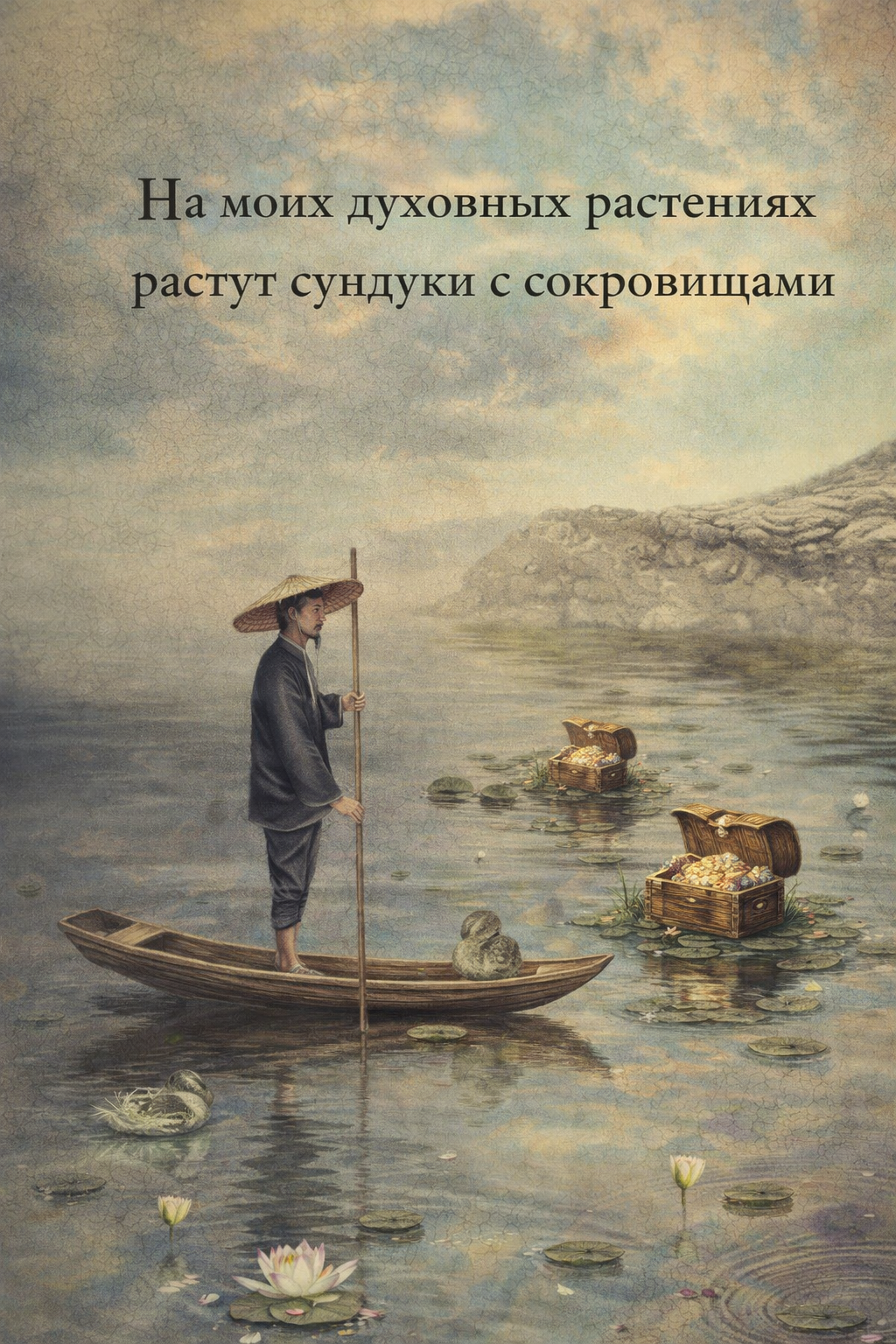 Обложка «На моих духовных растениях растут сундуки с сокровищами»
