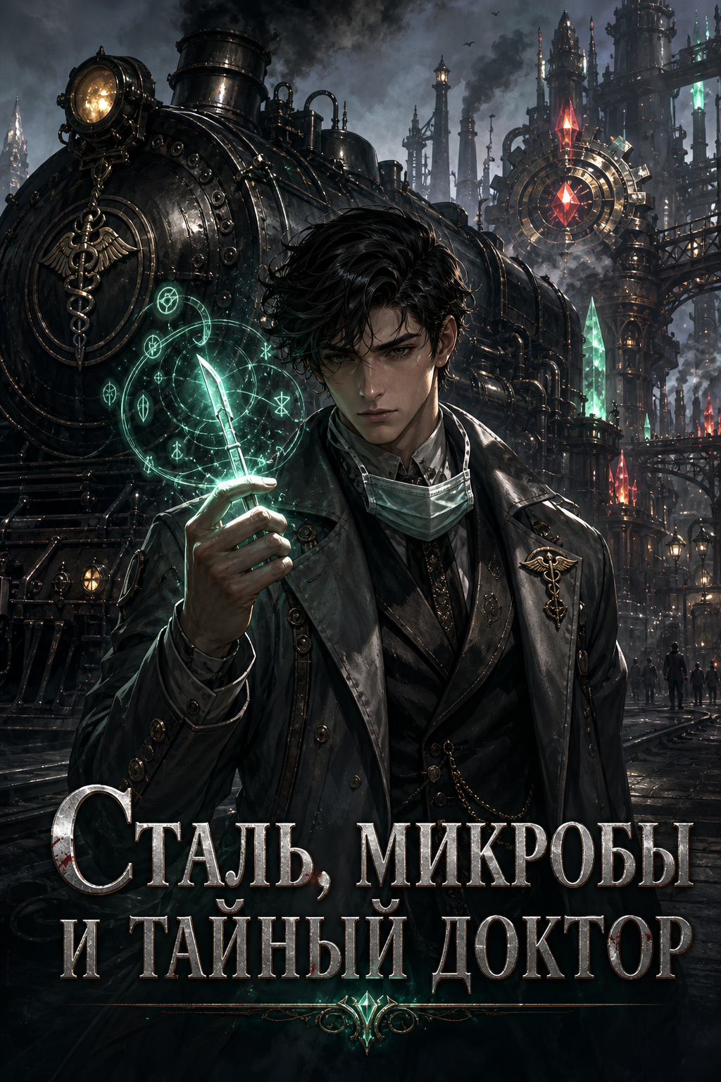 Обложка «Сталь, микробы и тайный доктор»