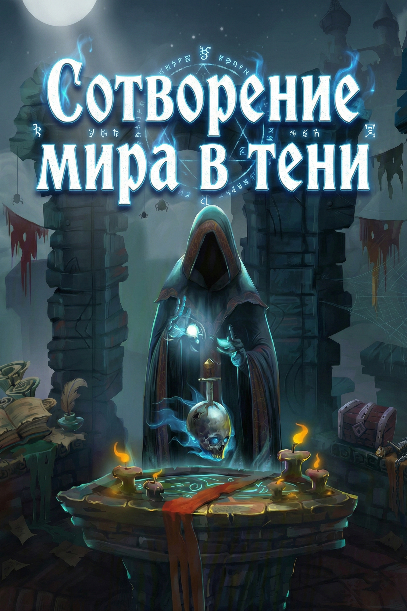 Обложка «Сотворение мира в тени»
